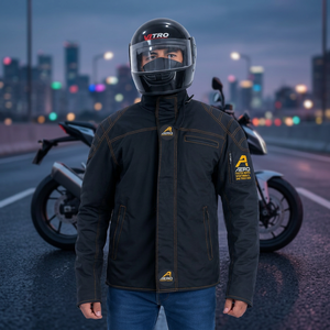 Customized Microfiber Windproof <b>Summer</b> Racing <b>Motorcycle</b> <b>Jacket</b> Full Sleeve - Product Image 2