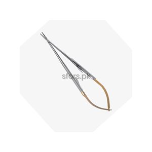 ที่จับเข็มไมโคร TC Castroviejo ขนาด 7 นิ้ว ด้ามจับกลมตรง ผลิตจากเหล็กกล้าไร้สนิมเยอรมัน สำหรับเครื่องมือผ่าตัด ราคาแข่งขัน - Product Image 3