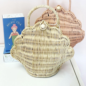Sacs à main en rotin pour enfants, paniers tissés naturels les plus vendus pour bébés, paniers pour enfants à bas prix - Product Image 1