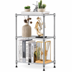 Estantería de Alambre MZG, Diseño Abierto Ajustable, Estante Organizador de Acero Cromado para Cocina, Despensa y Hogar - Product Image 3