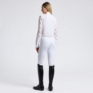 High Quality 4way Stretch Horse Riding <b>Equestrian</b> Shirt Top Base Layer Competition Show Shirt Polo in Soft Feel Technical Fabric - Product Image 5