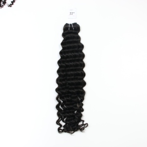 Cheveux humains vietnamiens colorés ondulés super double cheveux de luxe un donateur - Product Image 5