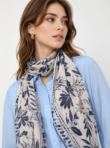 Tela de chifón de seda con estampado digital personalizado para bufandas, para marcas de moda, boutiques, suministro al por mayor, mercado de exportación UE - Product Image 4