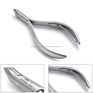 Coupe-cuticules professionnel de forme ronde, style Nghia C-01 JAW 16 7mm, fabriqué en acier inoxydable de haute qualité par Life Care Instr. - Product Image 3