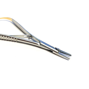 Porte-aiguille Mathieu Ryder Premium en T/C avec mors en carbure de tungstène, instruments chirurgicaux vasculaires en acier inoxydable, kit d'instruments - Product Image 4