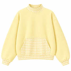 Sweat à capuche oversize pour femme en molleton polyester/coton léger et respirant, col montant, hiver, impression personnalisée sur le devant - Product Image 3