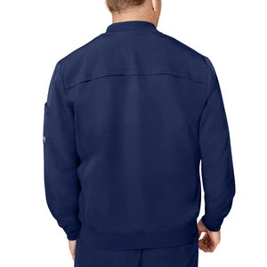 Blouse médicale bleu marine de qualité supérieure pour médecins et infirmières, uniforme d'infirmière, veste de travail pour hôpital et centre de santé - Product Image 5