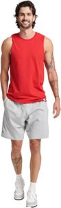 Débardeurs de sport pour hommes, coupe ajustée, respirants, avec logo personnalisé brodé, en polyester/coton, pour l'entraînement et la gym, prix usine - Product Image 3