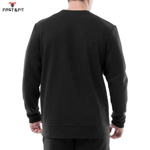 Sudadera con Capucha para Hombre, Talla Grande, 100% Algodón, Cálida para Invierno, con Logotipo Personalizado Bordado, Tela de Felpa - Product Image 3