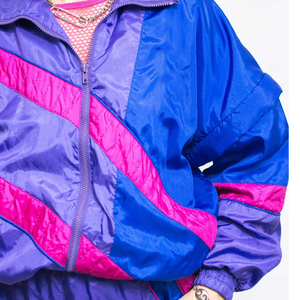Women's High Quality Nylon/Polyester Windbreaker <b>Tracksuit</b> / Spring Lightweight <b>Waterproof</b> Zip Jacket Baggy Streetwear Printed - Product Image 5