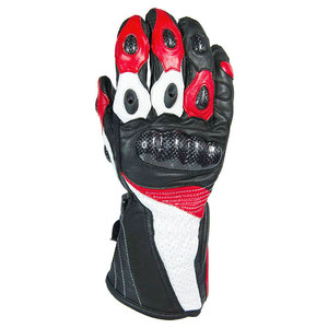Gants de moto en cuir véritable pour écran tactile, gants de course pour hommes, gants de moto et de cyclisme en cuir pour hommes - Product Image 3