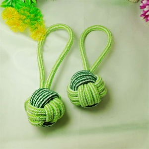 Jouet pour chien en corde de coton durable et non toxique pour nettoyer les dents, grand jouet à mâcher interactif pour chien - Product Image 3