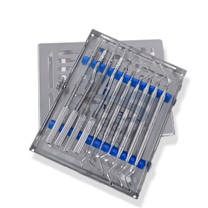 Kit de chirurgie orale pour implants dentaires, manuel, en acier inoxydable, de haute qualité, certifié CE, instruments chirurgicaux dentaires de classe I, utilitaire - Product Image 5