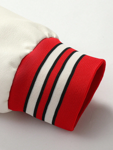 เสื้อแจ็คเก็ตวาร์ซิตี้ผ้าขนสัตว์สำหรับผู้ชาย ติดกระดุม ลายตัวอักษร สไตล์วิทยาลัย เบสบอล เสื้อนอกสำหรับใส่ลำลอง สตรีทแวร์ เสื้อกันหนาว - Product Image 5