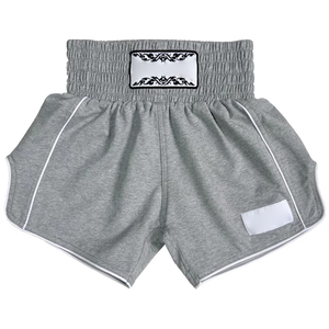 High Quality Custom <b>Kick</b> <b>Boxing</b> Muay Thai <b>Shorts</b> Embroidery Patch Work Stretch MMA Martial Arts Wear 100% Polyester Quick Dry - Product Image 4