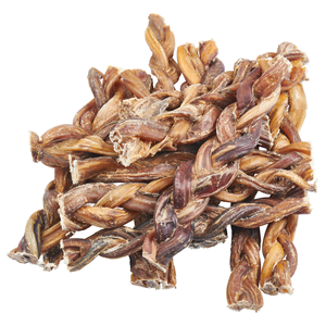 Natural Crafts Braided Buffalo Chew <b>Sticks</b> For Aggressive Dog Chewers - Product Image 6