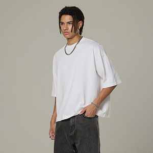 Camisetas Lisas de Estilo Moderno, Tallas Grandes, Multicolores, al por Mayor, Ropa Casual para Hombre, Hechas en Pakistán, Secado Rápido, 100% Algodón - Product Image 4