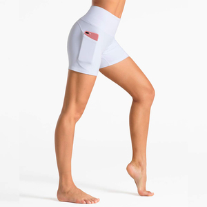 Pantalones cortos de yoga con spandex flexible para mujer - Product Image 2