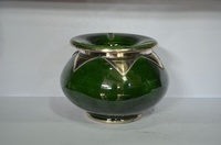 Cendrier rond décoratif en céramique sans fumée fait main au Maroc, design bohème, couleur personnalisée, marque BIYADINA