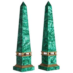 Tour Obélisque en Malachite en Gros – Pointe de Cristal de Malachite pour la Guérison, le Feng Shui, la Maison – Qualité Export, Approvisionnement en Gros d'Obélisques - Product Image 4