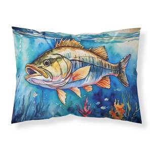 ปลอกหมอนตกแต่งลายเบสที่มีน้ำหนักเบาและนุ่มมากดูแลง่ายขนาดมาตรฐาน - Product Image 1