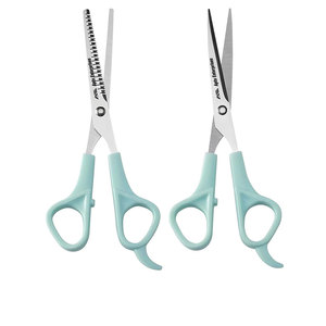 Kids Hair Cutting Scissors Kit Stainless Steel Straight Scissors & Thinning <b>Shears</b> Set for Safe Hair Dressing, Barber <b>Tools</b> - Product Image 1