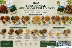 Approvisionnement direct d'usine HGO de poudre de champignon de crinière de lion naturelle pure (qualité alimentaire) poudre fongique (poudre de fruits ou de légumes) - Product Image 6