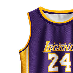 Uniforme de Baloncesto para Hombre de Alta Calidad, Conjunto de Camiseta de Baloncesto sin Estampado para Deportes de Equipo, Ropa de Entrenamiento de Baloncesto - Product Image 3