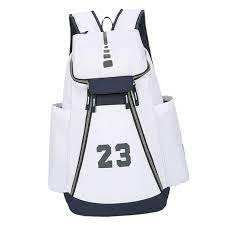 White Red Unisex Polyester Waterproof Portable Outdoor Sports Team Soccer Basketball Gym <b>Backpack</b> for Wholesale - Product Image 4