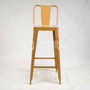 Nouveau Tabouret de Bar Haut Élégant et Moderne 2026 en Acier Inoxydable 100% – Design Écologique pour Bar à Domicile, Hôtel, Salon ou Usage Commercial - Product Image 4