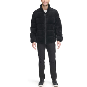 Vestes matelassées pour hommes de haute qualité, vêtements d'hiver décontractés avec deux poches, streetwear personnalisé, veste matelassée tendance pour hommes - Product Image 5