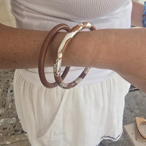 Auténtica Pulsera Hawaiana de Madera de Koa Rizada, Hecha a Mano, de Primera Calidad, con Forma Personalizada, Origen Uttar Pradesh - Product Image 5