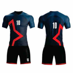 New Arrival Comfortable Printed Breathable Pakistan Soccer Wear Uniform Sets Short Sleeve Football Jersey High Quality Quick Dry - Product Image 1