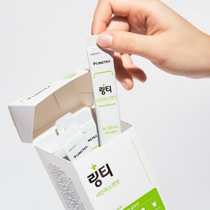 เครื่องดื่มเกลือแร่ LINGTEA รส Shine Muscat แบบซอง 11.4 กรัม (40 กิโลแคลอรี่) * 10 กล่อง ผลิตในเกาหลี - Product Image 5