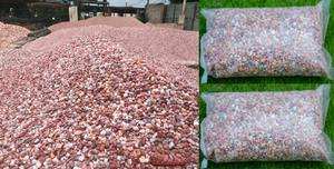 Piedras Decorativas Rosadas, Superficie Pulida, Piedras Naturales de Río para Caminos de Jardín Modernos y Decoración de Patios de Villas - Product Image 5