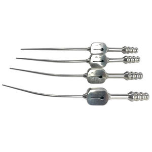 Tube d'aspiration malléable Symmetry style Fukushima 4, 5, 6, 7 Fr en acier inoxydable de qualité, ensemble d'instruments de chirurgie générale - Product Image 6