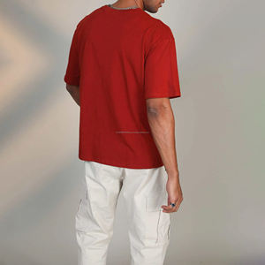 Camiseta de Hombre con Hombros Caídos, Antiarrugas, de Alta Calidad, Última Moda, Ligera, Cómoda, Camiseta de Hombre con Hombros Caídos, Gran Venta - Product Image 6