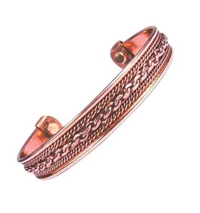 Bracelet en alliage de cuivre plaqué or rose, style vintage, bijoux unisexes - Product Image 5