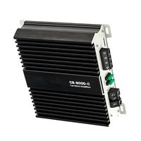 800W RMS MAX Monoblok Araç Ses Amplifikatörü 12V 1 Kanallı D Sınıfı Uzaktan Kumandalı Subwoofer Seviye Kontrolü ile Kararlı 1/2/4 Ohm