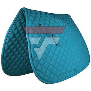 Almohadilla de montar para caballo de vellón de alta densidad verde menta, suave, transpirable, acolchada, con absorción de impactos, para equitación y establos. - Product Image 2