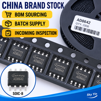 Stock AD8642ARZ Amplificateur Opérationnel Double IC Rail-to-Rail Entrée JFET SOIC8 Composants Électroniques Marque Chinoise Fourniture BOM en Stock