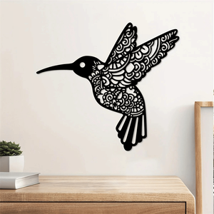 CIFbuy Decorazione da Parete Vintage a Forma di Colibrì in Ferro per Interni ed Esterni, Giardino, Patio, Soggiorno, Casa - Servizio di Ritiro Disponibile - Product Image 6