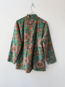 Handmade Velvet Kimono Jacket Printed <b>Women</b>’s <b>Outerwear</b> - Product Image 6