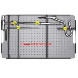 BISONS Wholesale Professional Stainless Steel Manual Tibia Intramedullary Nail Fixation Surgical Tool Set - Product Image 2