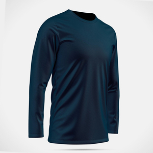 เสื้อยืดแขนยาวสีเทา ผ้าฝ้าย 100% ทรงหลวม ใส่สบาย สำหรับผู้ชาย - Product Image 2