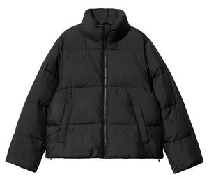 แจ็กเก็ตบอมเบอร์บุนวมแบบบางสำหรับฤดูหนาวของผู้ชายระบายอากาศได้ดีแบบกลับด้านได้พร้อมบริการ OEM จากโลโก้ด้านหน้าของบังคลาเทศ - Product Image 1