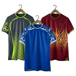 Maillot de football personnalisé pour hommes 2026, 220G, 100% polyester respirant, antibactérien, à manches courtes, pour équipe du Congo - Product Image 4