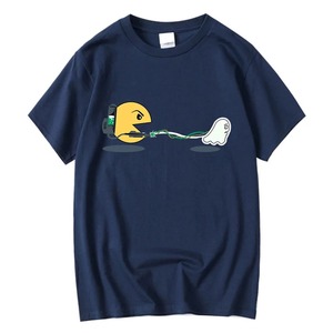 เสื้อยืดคอกลมแขนสั้นทรงสลิมฟิตสำหรับผู้ชาย ขายส่ง ผ้าถักน้ำหนัก 220 กรัม ผลิตจากผ้าฝ้าย/สแปนเด็กซ์ 100% ลายเรียบ ไม่หดตัว - Product Image 1