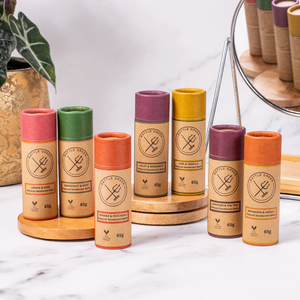 Tubo de Papel Desodorante Personalizado, Tubo de Papel Kraft Biodegradable, Fábrica de Envases - Product Image 2