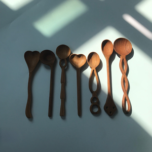 <b>Heart</b>-<b>Shaped</b> Wooden Spoons For Kitchen Use - Product Image 6